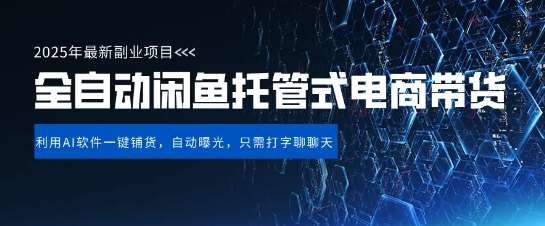 【闲鱼全自动电商带货】三年磨一剑，一朝露锋芒，长期稳定项目，单日稳定变现5张【揭秘】网赚项目-副业赚钱-互联网创业-资源整合南风学院