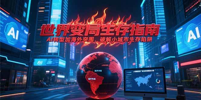 （15220期）付费文章《世界变局生存指南，AI转型加海外突围，破解小城市生存陷阱》网赚项目-副业赚钱-互联网创业-资源整合南风学院