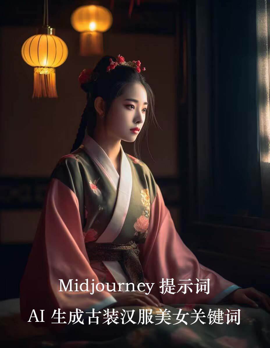 图片[2]-Midjourney关键词-AI生成中国风古装汉服美女人像提示关键词-讯领网创