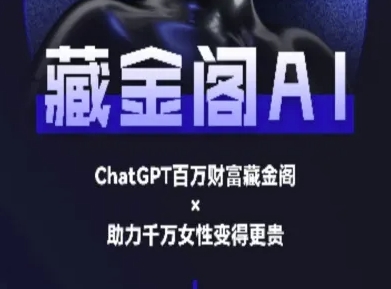 藏金阁AI-私域行动营-AI教程网赚项目-副业赚钱-互联网创业-资源整合南风学院