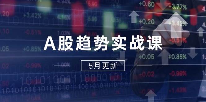 （14808期）A股趋势实战课：主力动向+政策红利，2025全年策略5月更新网赚项目-副业赚钱-互联网创业-资源整合南风学院