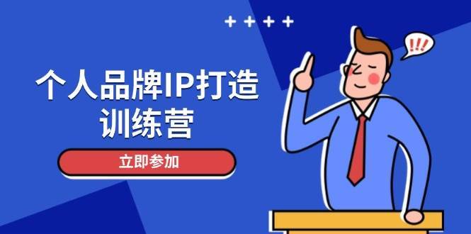 个人品牌IP打造训练营，打造人设吸粉话术，日增精准粉，玩转社群变现技巧网赚项目-副业赚钱-互联网创业-资源整合南风学院
