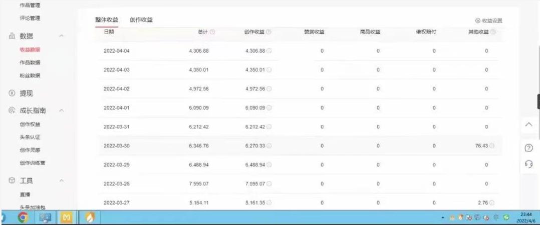 直接丢软件，不用写文案，收益4位数头条中视频的冷门领域网赚项目-副业赚钱-互联网创业-资源整合南风学院