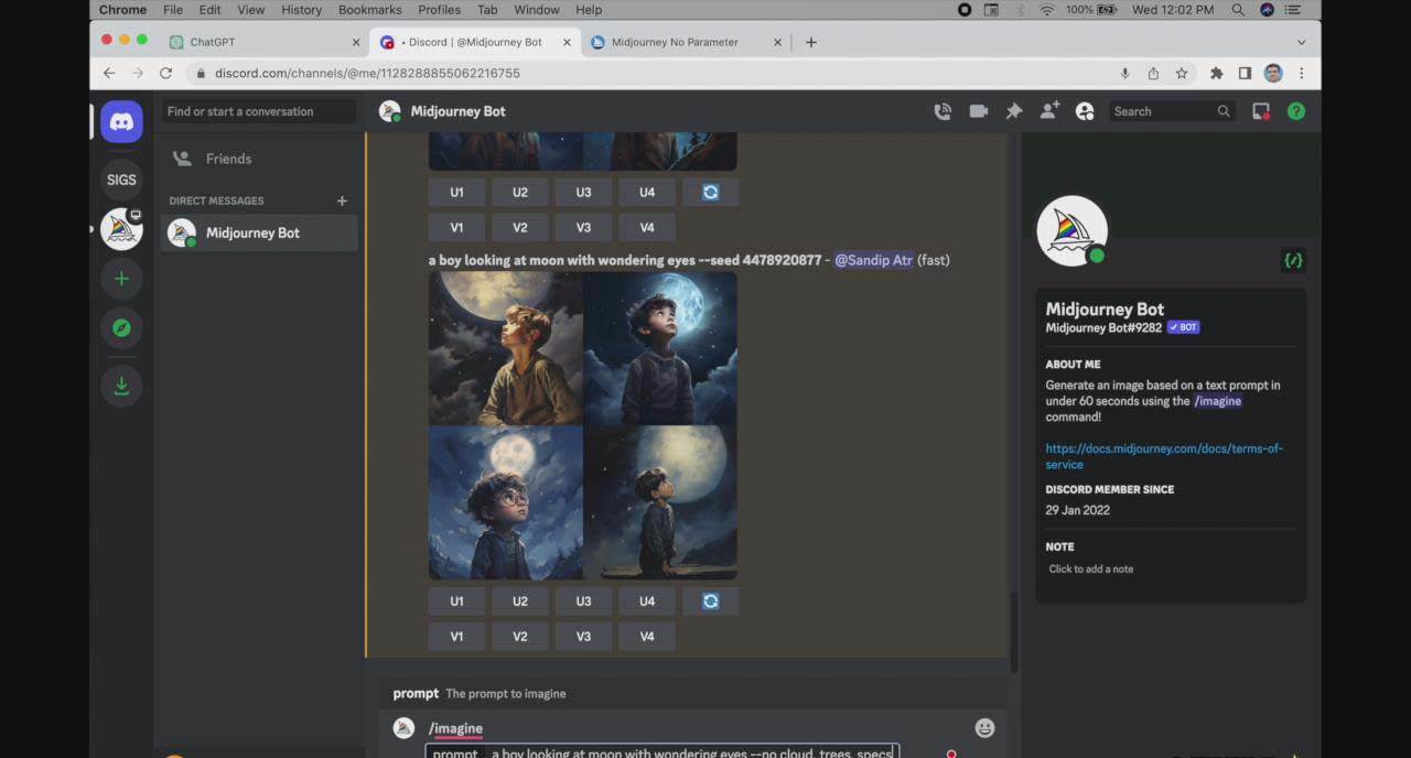图片[5]-ChatGPT4 和 MidJourney AI 绘画聊天革命性指南教程-33节视频课-中英字幕-讯领网创