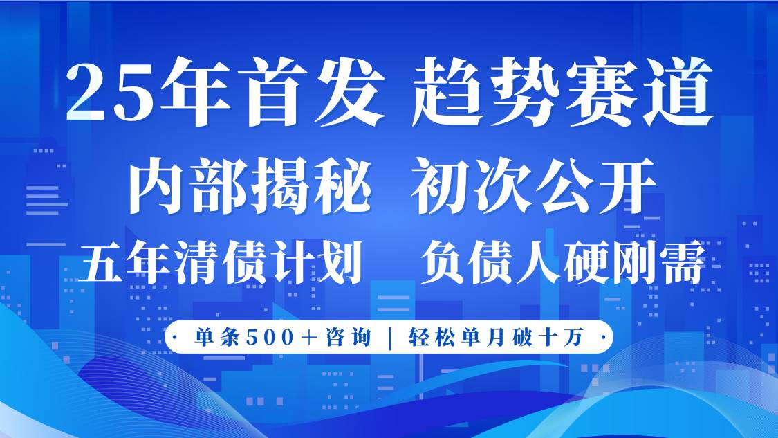 2025年首次公开，真正的事业型赛道，客咨不断，单月轻松破十网赚项目-副业赚钱-互联网创业-资源整合南风学院