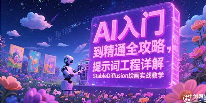 （15181期）AI入门到精通全攻略，提示词工程详解，StableDiffusion绘画实战教学网赚项目-副业赚钱-互联网创业-资源整合南风学院