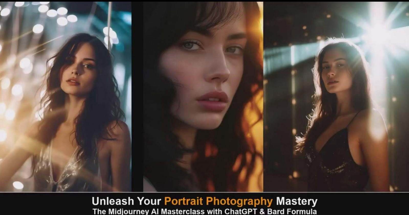 图片[6]-Midjourney v5 ChatGPT 和 Bard AI人工智能人像摄影大师班-15节-中英字幕-讯领网创