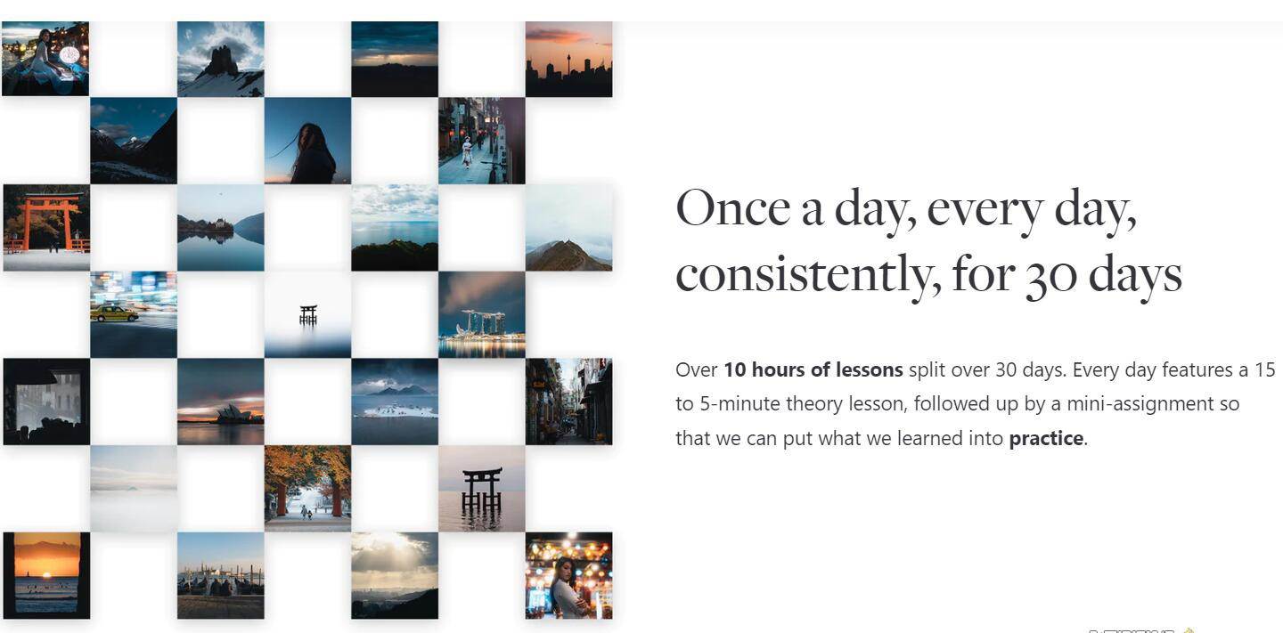 网红摄影师Pat Kay – 30天摄影基础知识加速器教程-30节课-中英字幕网赚项目-副业赚钱-互联网创业-资源整合南风学院