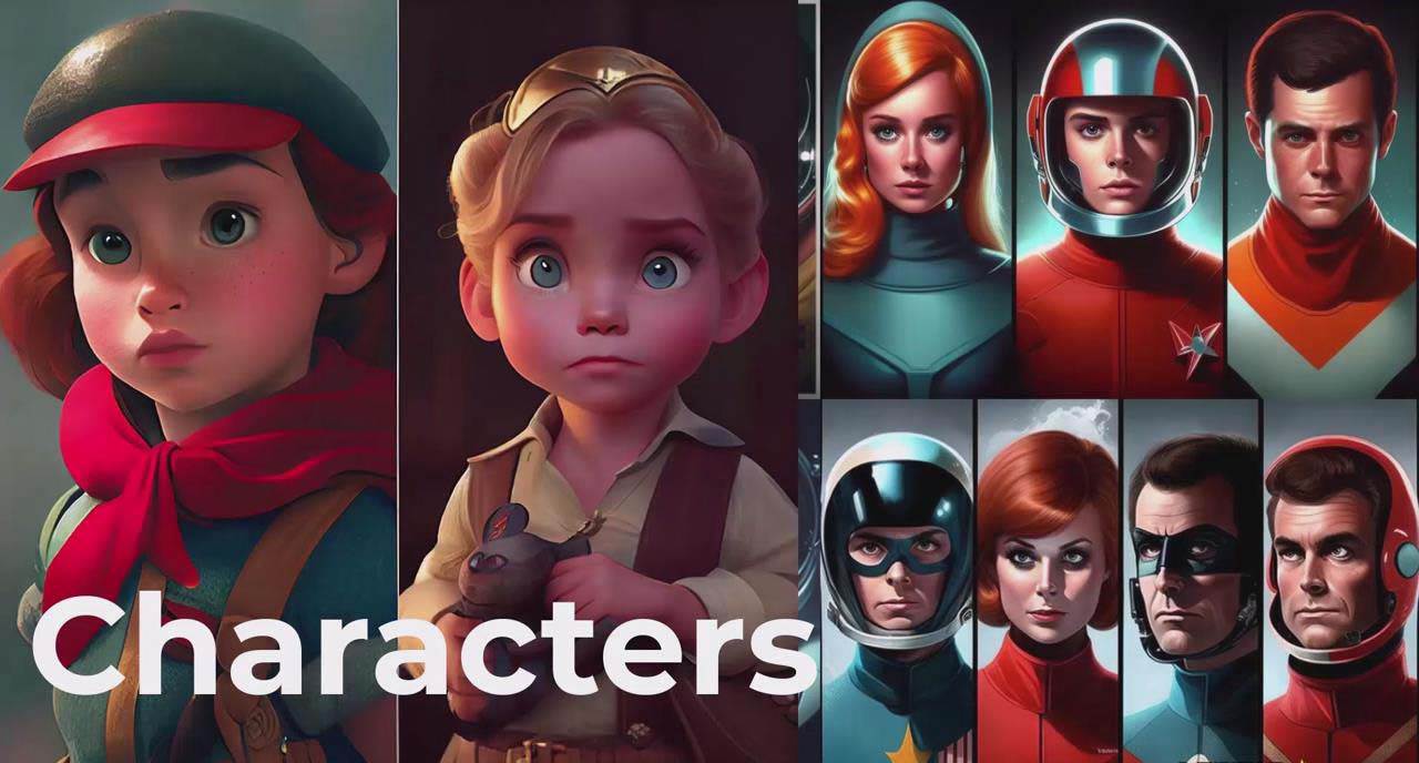 掌握 MidJourney V5 AI + ChatGPT创建一致的角色设计图像-22节课-中英字幕网赚项目-副业赚钱-互联网创业-资源整合南风学院