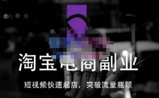 蓝Sir派·淘宝短视频快速起店，替代传统搜索方式，学会做一个不一样的淘宝店网赚项目-副业赚钱-互联网创业-资源整合南风学院