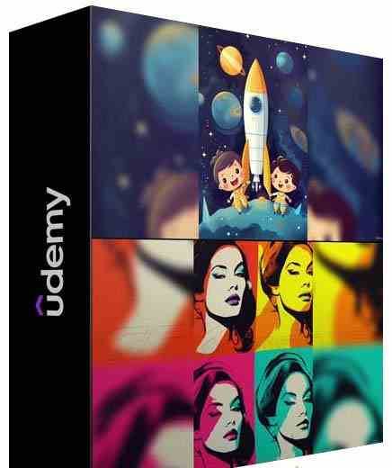 图片[2]-Midjourney AI人工智能创建和销售令人惊叹的海报教程-10节课-中英字幕-讯领网创