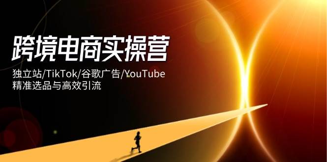 （14419期）跨境电商实操营：独立站/TikTok/谷歌广告/YouTube，精准选品与高效引流网赚项目-副业赚钱-互联网创业-资源整合南风学院