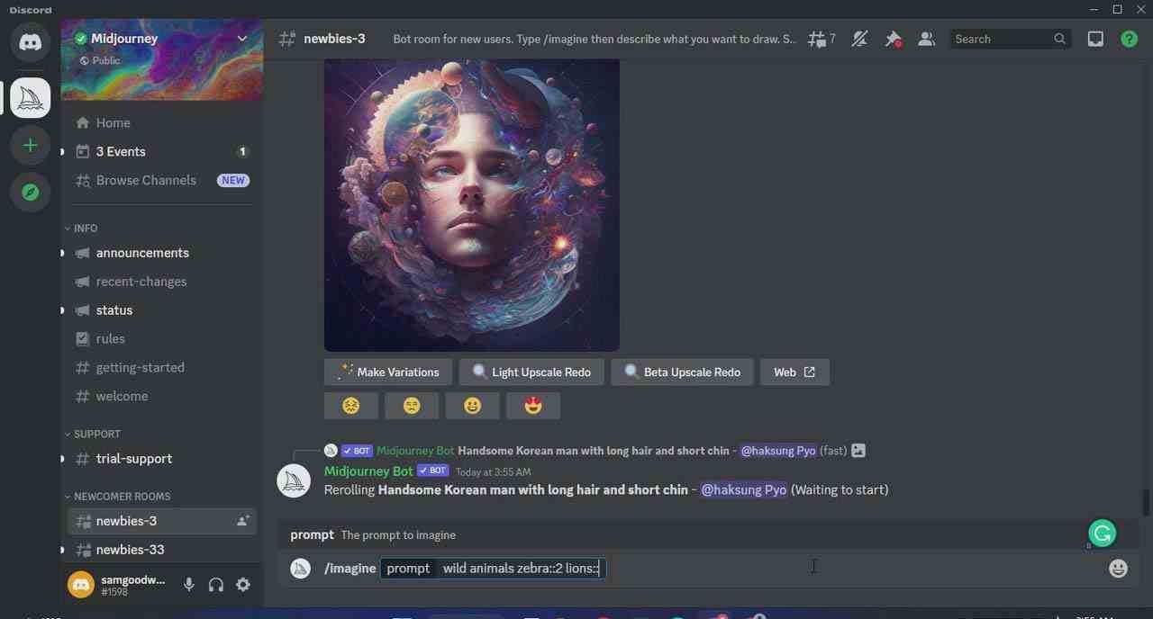 图片[3]-Midjourney AI人工智能艺术图片从入门到高级创作教程-34节课-中英字幕-讯领网创