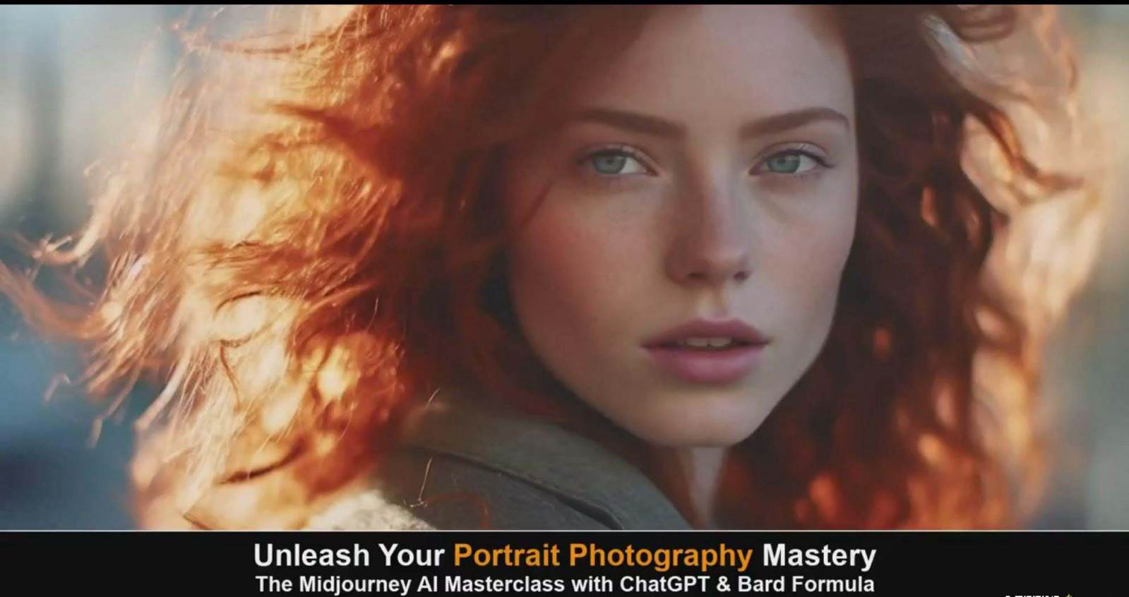 图片[3]-Midjourney v5 ChatGPT 和 Bard AI人工智能人像摄影大师班-15节-中英字幕-讯领网创