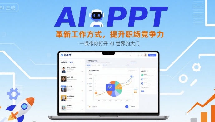 AI+PPT：革新工作方式，提升职场竞争力，一课带你打开 AI 世界的大门网赚项目-副业赚钱-互联网创业-资源整合南风学院