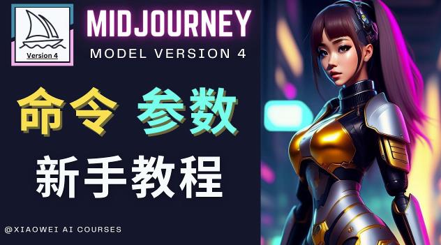 Midjourney新手入门教程，轻松创作顶级图像，命令参数-新手教程网赚项目-副业赚钱-互联网创业-资源整合南风学院