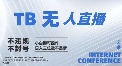 2025年淘宝无人直播带货10.0   全新技术，不违规，不封号，纯小白操作，日入几张【揭秘】网赚项目-副业赚钱-互联网创业-资源整合南风学院