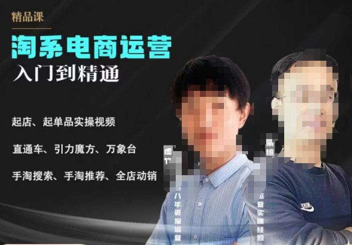 2023手淘搜索实操课+体系化课程，​起店起单品实操视频课程网赚项目-副业赚钱-互联网创业-资源整合南风学院