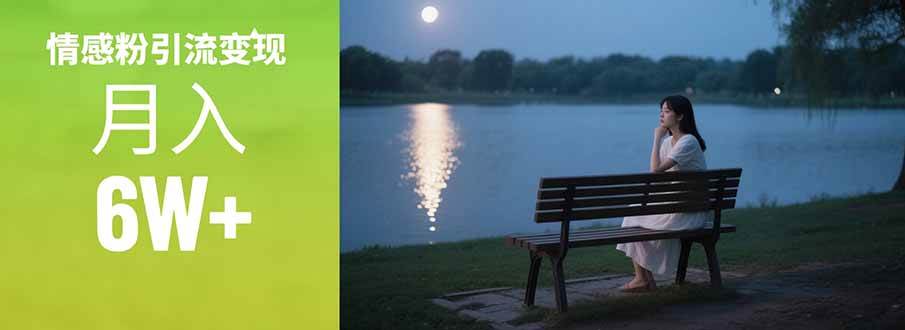 （15229期）情感粉引流变现实操课：单月变现6w+，情感粉引流变现实操课网赚项目-副业赚钱-互联网创业-资源整合南风学院