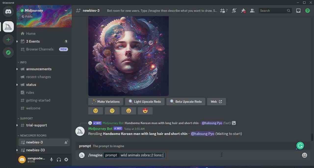 图片[3]-Midjourney AI人工智能艺术图片从入门到高级创作教程-33节课-中英字幕-讯领网创