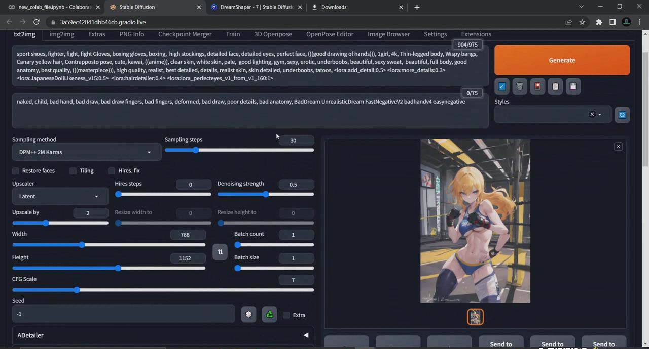 图片[6]-利用Stable Diffusion创建动漫艺术图像使用AI绘画赚钱-中英字幕-讯领网创
