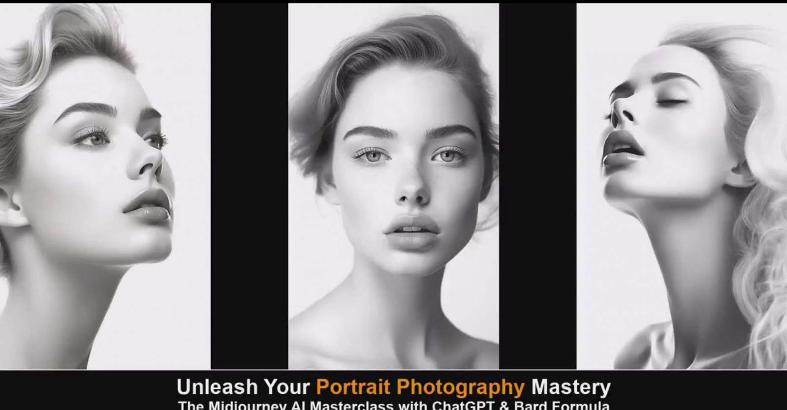图片[2]-Midjourney v5 ChatGPT 和 Bard AI人工智能人像摄影大师班-15节-中英字幕-讯领网创