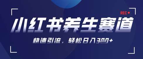 AI+可画生成小红书养生作品，新手暴力起号，矩阵操作，轻松日入3张+网赚项目-副业赚钱-互联网创业-资源整合南风学院