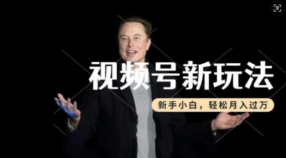 制作热点事件视频，撸视频号分成计划收益，操作简单，新手小白轻松月入过W网赚项目-副业赚钱-互联网创业-资源整合南风学院