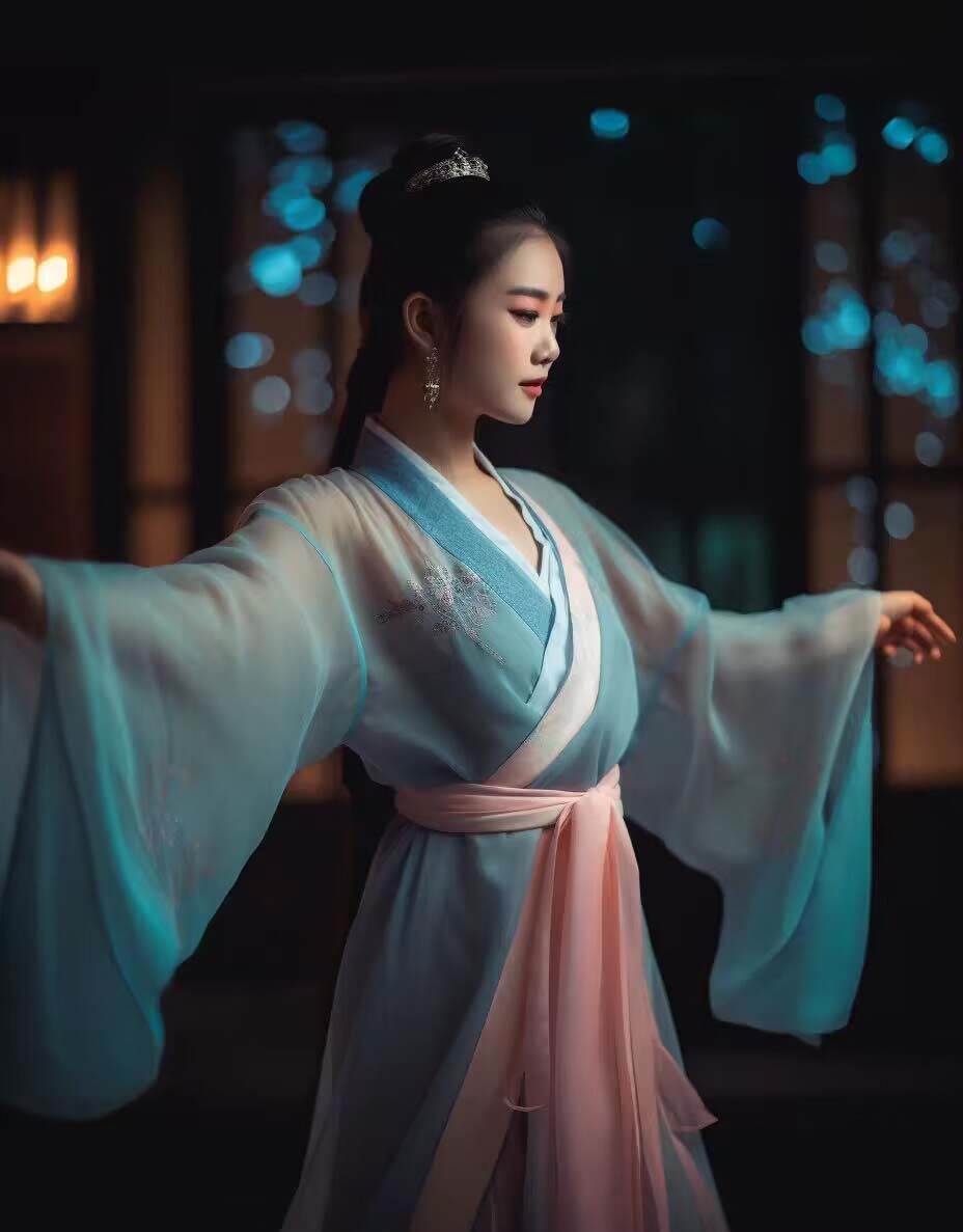 图片[10]-Midjourney关键词-AI生成中国风古装汉服美女人像提示关键词-讯领网创