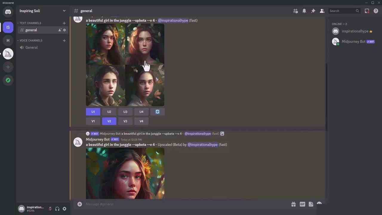 图片[5]-掌握 MidJourney V5 AI + ChatGPT创建一致的角色设计图像-22节课-中英字幕-讯领网创