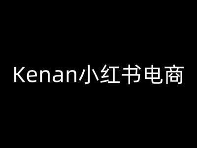 Kenan小红书电商-kenan小红书教程网赚项目-副业赚钱-互联网创业-资源整合南风学院