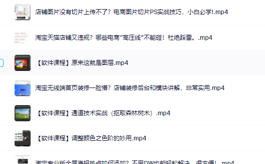 零基础淘宝美工特训营，学完你也能成为淘宝美工大神网赚项目-副业赚钱-互联网创业-资源整合南风学院