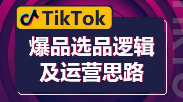 TikTok爆品选品逻辑及运营思路：解决网络环境快速入门TikTok网赚项目-副业赚钱-互联网创业-资源整合南风学院